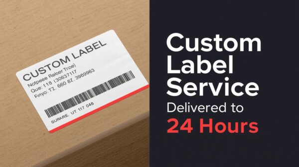 Custom Shipping Label – Delivered in 24 Hours