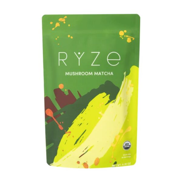 Ryze Organic Mushroom Matcha - 30 Servings_USA