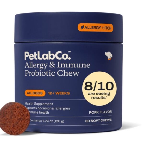 PetLab Co ALLERGY & IMMUNE Probiotic Soft Chew For Dogs_USA