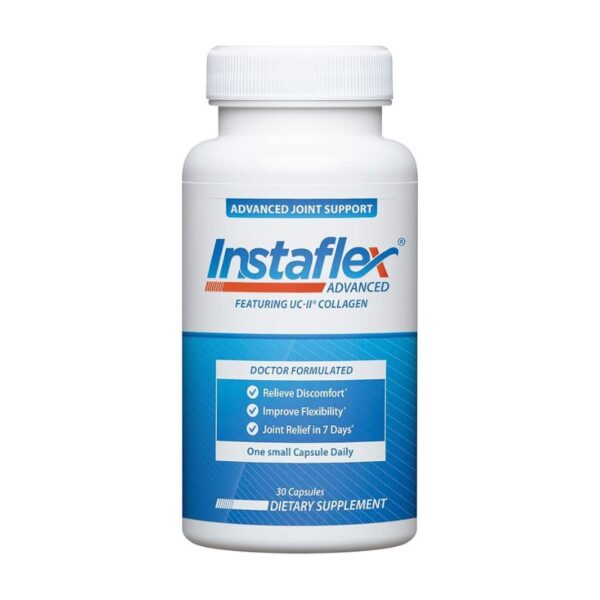 Instaflex Advanced Joint Support Supplement - Turmeric, Resveratrol, Boswellia Serrata Extract, BioPerine, UC-II Collagen- 30 Count_USA
