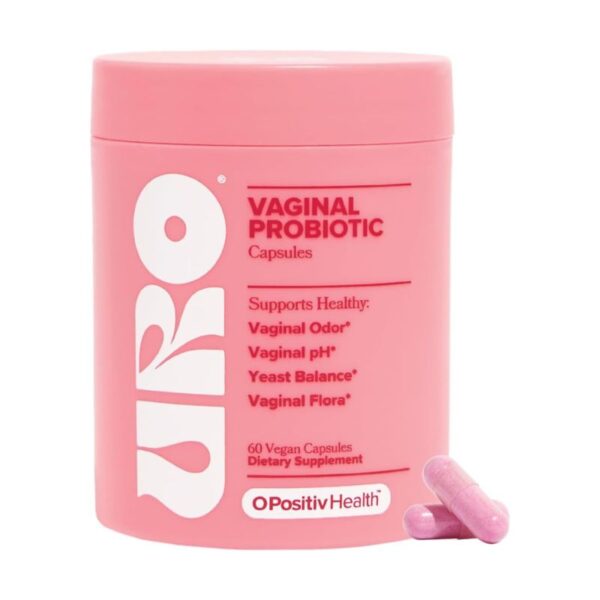 URO pH Balance Vaginal Probiotics - 60 Capsules_USA