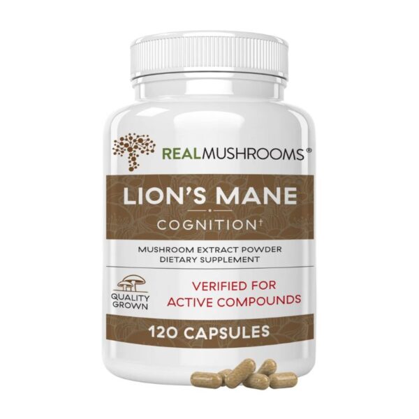 Lion's Mane, Mushroom Extract Powder, 120 Capsules_USA