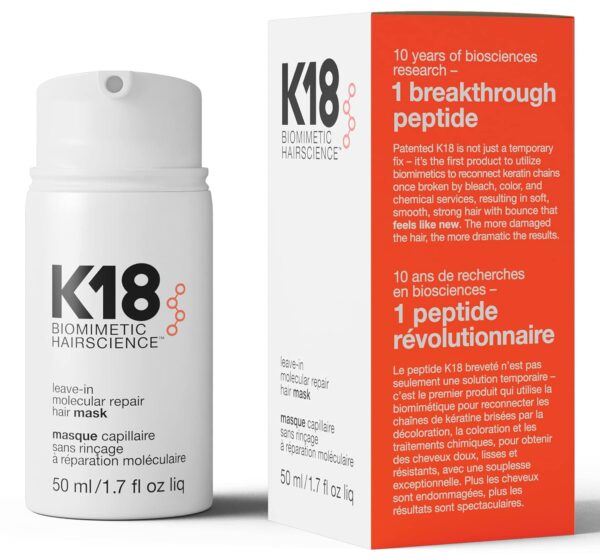 K 18 Leave-in Molecular Repair Hair Mask 1.7 oz_USA