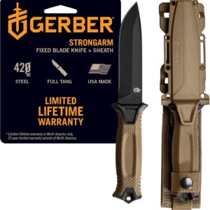 Gerber Gear StrongArm - Fixed Blade, Full Tang Knife_USA