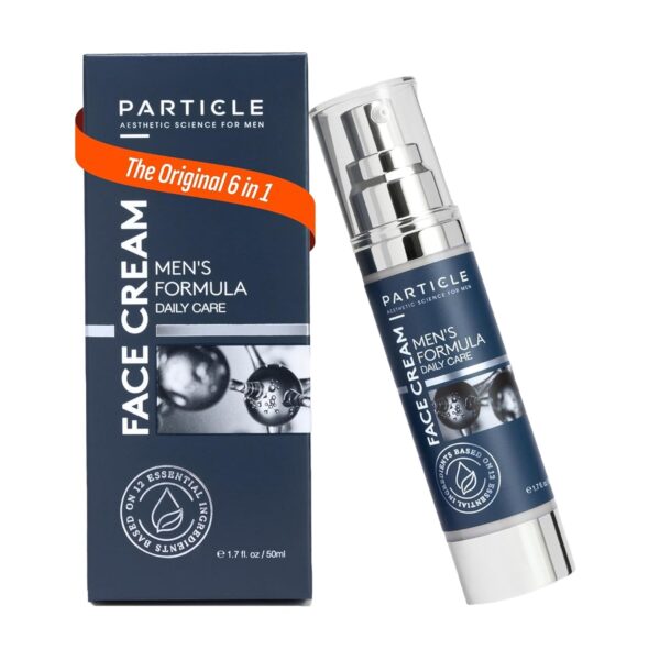 Particle FACE CREAM Men's Formula 6 in 1 Anti-Aging Moisturizer 1.7oz_USA