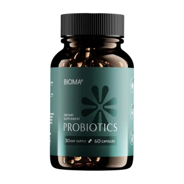 Bioma Probiotics for Digestive Health 3 In 1 Gut Health Probiotic 60 Caps_USA