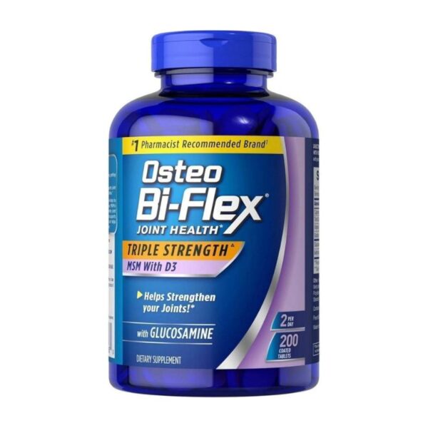 Osteo Bi-Flex Triple Strength Joint Health + Vitamin D3, 200 Tablets, UK SELLER_UK