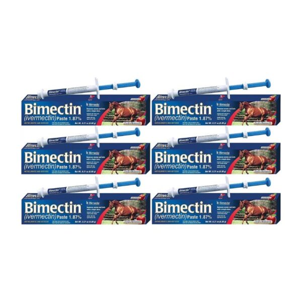 6 pack Paste Horse Dewormer Apple Flavor (6 DOSES)_Australia